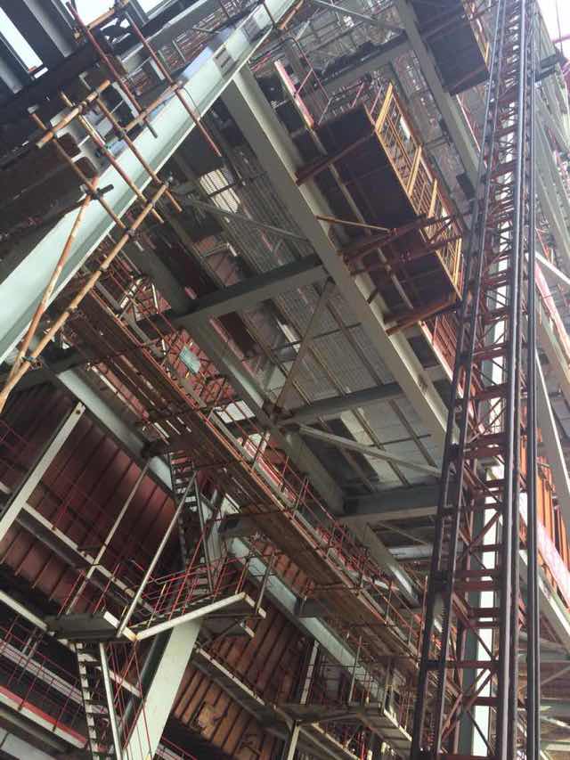 鋼格柵板安裝現場-13